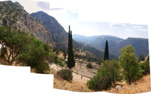 The view from Delphi is spectacular