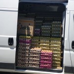 A van of eggs