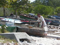 tn_603 Fisherman at Playa Giron